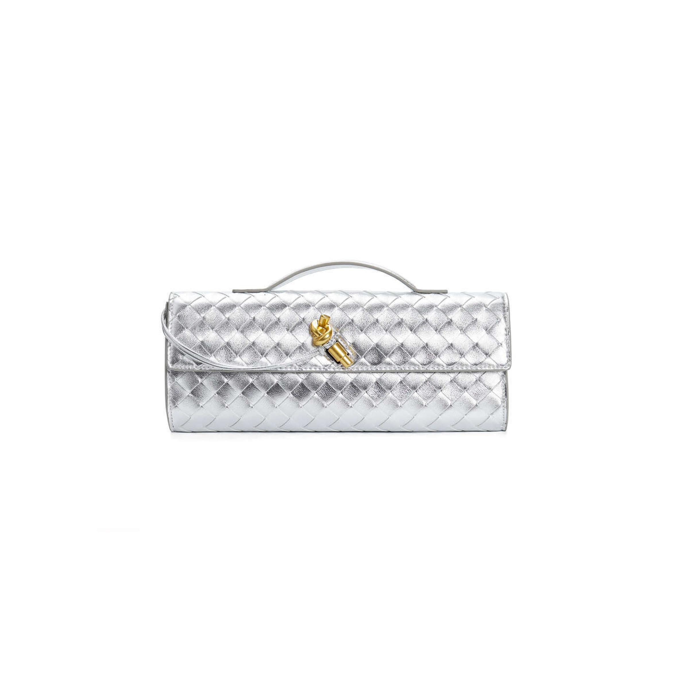 bo*te*ga Ve*ne*ta andiamo clutch 741511vcpp32652 (31*13*3cm)